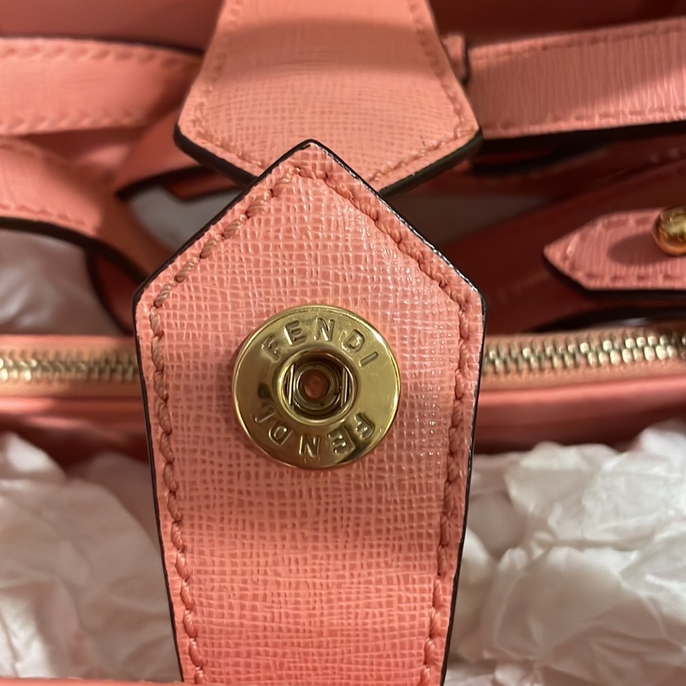 Pink Fendi tote/crossbody bag - Picture 7 of 16